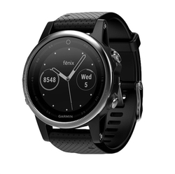 Garmin fenix5S Silver Optic Black band