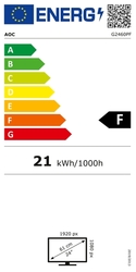 AOC 24" LED  G2460PF - FHD,HDMI,DP,USB,p