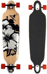 Spartan 23323 Longboard SHAPE SURF BLACK