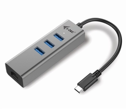 I-TEC USB-C Metal HUB 3 Port + Gigabit