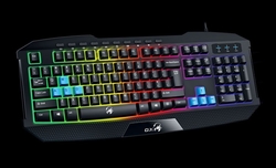 Genius Klávesnice K215 USB CZ+SK black