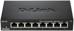 D-LINK 10/100 8-port switch (DES-108)