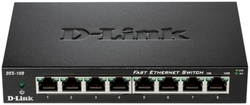 D-LINK 10/100 8-port switch (DES-108)