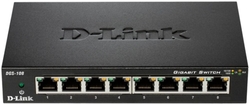 D-LINK 10/100/1000 8-p. switch (DGS-108)