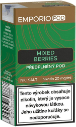 EMPORIO POD cartridge Mixed Berries 20mg 1Pack