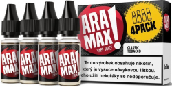 Liquid ARAMAX 4Pack Classic Tobacco 4x10ml-3mg