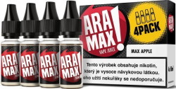 Liquid ARAMAX 4Pack Max Apple 4x10ml-3mg