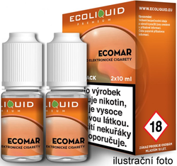Liquid Ecoliquid Premium 2Pack ECOMAR 2x10ml - 3mg
