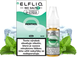 Liquid ELFLIQ Nic SALT Menthol 10ml - 20mg