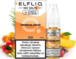 Liquid ELFLIQ Nic SALT Tropical Fruit 10ml - 20mg