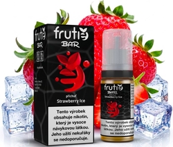 Liquid Frutie BAR Juice -  Chladivá jahoda (Strawberry Ice) 10ml - 20mg