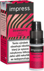Liquid IMPRESS SALT Strawberry 10ml - 10mg