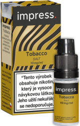 Liquid IMPRESS SALT Tobacco 10ml - 10mg