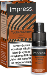 Liquid IMPRESS SALT Tobacco Cherry 10ml - 20mg
