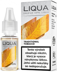 Liquid LIQUA CZ Elements Traditional Tobacco 10ml-6mg (Tradiční tabák)