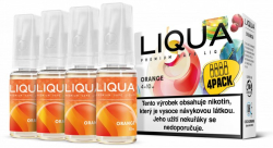 Liquid LIQUA Elements 4Pack Orange 4x10ml-6mg (Pomeranč)