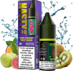 Liquid Nasty LIQ Salt Kiwi Passion Fruit Guava 10ml - 20mg (Kiwi, Marakuja, Guava)