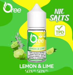 Liquid Oree SALT Lemon & Lime - Citrón a limetka 10ml - 18mg