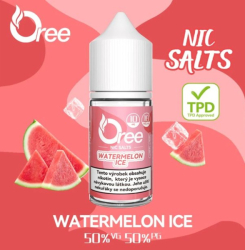 Liquid Oree SALT Watermelon Ice - Ledový meloun 10ml - 18mg