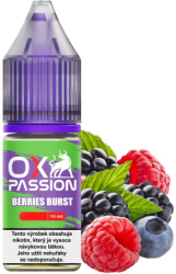 Liquid OXVA OX PASSION Salts Berries Burst 10ml - 10mg
