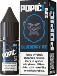 Liquid POPIČ! Salt Blueberry Ice 10ml-20mg