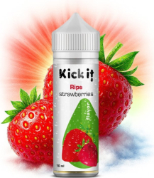 Příchuť KickIt S&V 10ml Ripe Strawberries