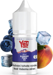 Příchuť Yeti Summit Series S&V 5ml Blueberry Peach Ice (Ledová borůvka a broskev)