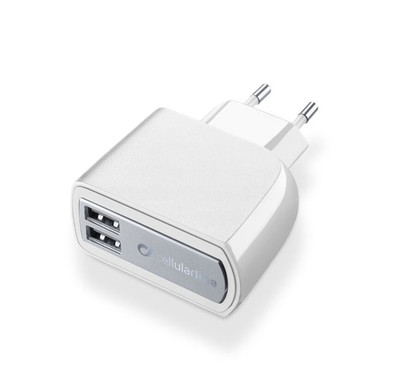 CL nabíječka 2 USB, 3A ACHUSBDUAL3AIPAD