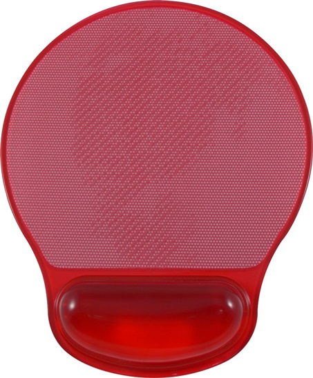 Logo Podložka pod myš gelová červená