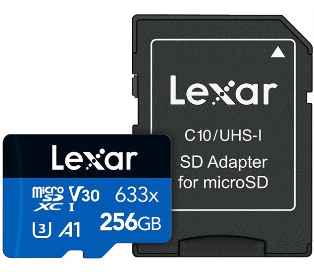 Lexar paměťová karta 256GB High-Performa