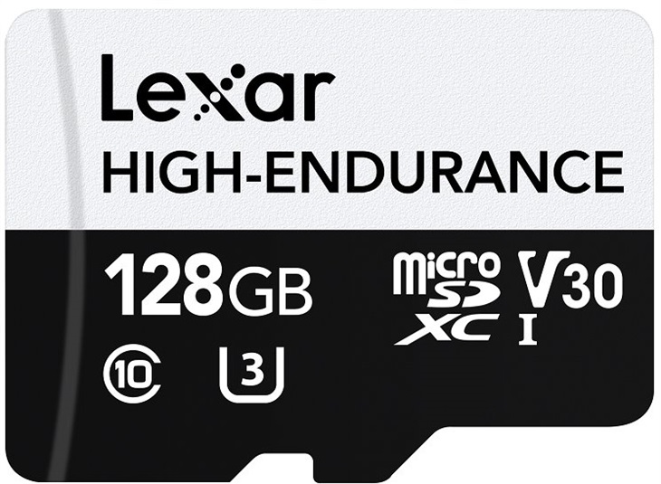 Lexar paměťová karta 128GB High-Enduranc