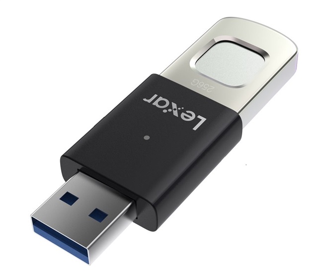 Lexar flash disk 256GB - Fingerprint F35