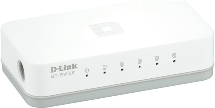 D-LINK 5-Port Ethernet Switch (GO-SW-5E)