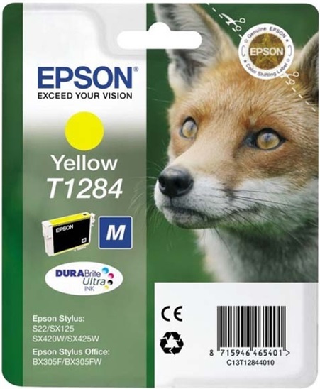 EPSON T1284 Yellow, C13T12844012