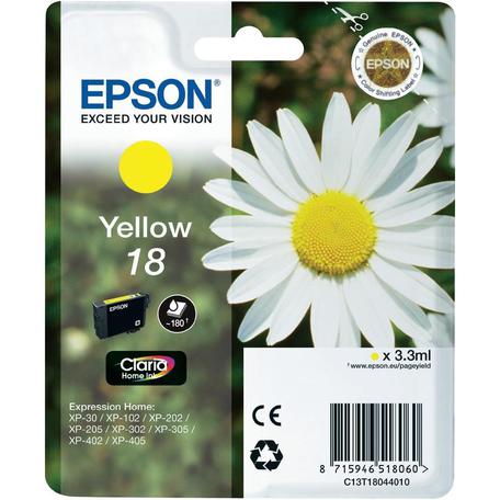 EPSON T1804 Yellow, C13T18044012