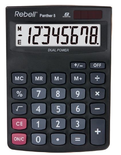 REBELL kalkulačka RE-Panther 8 BX