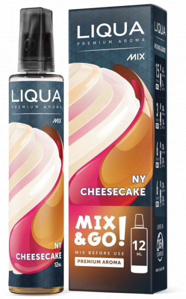 Příchuť Liqua Mix&Go 10ml NY Cheesecake