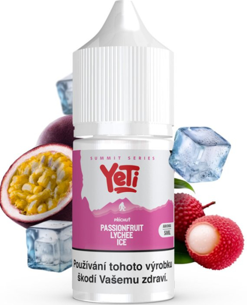Příchuť Yeti Summit Series S&V 5ml Passionfruit Lychee Ice (Ledová marakuja s liči)
